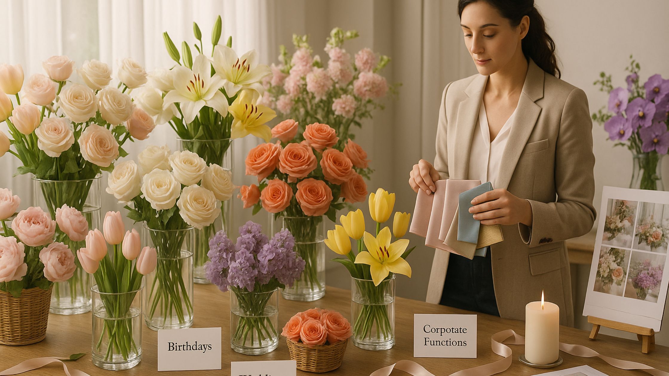 Best Tips to Choose Flowers for Event Decoration in Bangalore