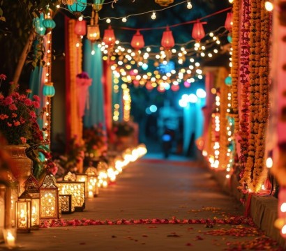 What are the latest trends in flower decoration for weddings?